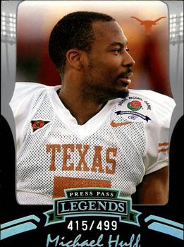 2006 Press Pass Legends - Silver #S38 Michael Huff Front