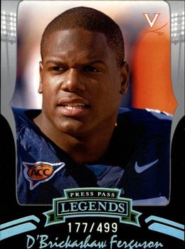 2006 Press Pass Legends - Silver #S52 D'Brickashaw Ferguson Front