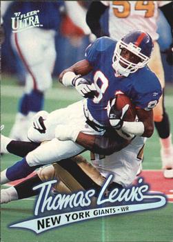 1997 Ultra #105 Thomas Lewis Front