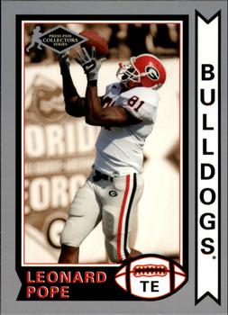 2006 Press Pass SE - Old School Collectors Series #OS6 Leonard Pope Front