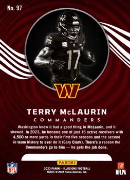 2023 Panini Illusions - Retail #97 Terry McLaurin Back