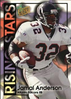 1997 Ultra - Rising Stars #7 RS Jamal Anderson Front
