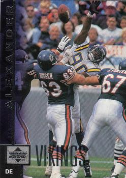 1997 Upper Deck #296 Derrick Alexander Front
