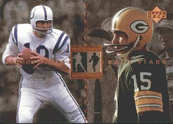 1997 Upper Deck Legends - Marquee Matchups #MM7 John Unitas / Bart Starr Front