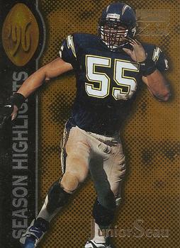 1997 Zenith #135 Junior Seau Front