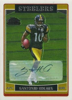 2006 Topps Chrome - Rookie Autographs #244 Santonio Holmes Front