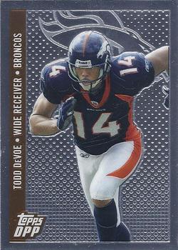 2006 Topps Draft Picks & Prospects - Chrome Bronze #110 Todd DeVoe  Front