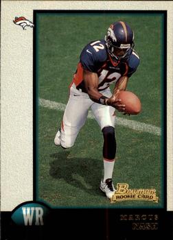 1998 Bowman #17 Marcus Nash Front