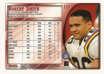 1998 Bowman Chrome #124 Robert Smith Back