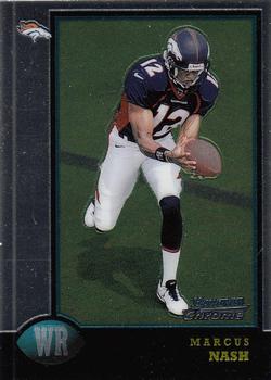 1998 Bowman Chrome #17 Marcus Nash Front