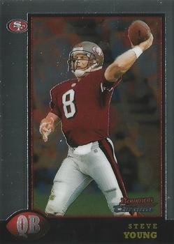 1998 Bowman Chrome #115 Steve Young Front