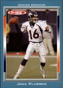 2006 Topps Total - Blue #19 Jake Plummer Front