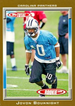 2006 Topps Total - Gold #492 Jovon Bouknight Front
