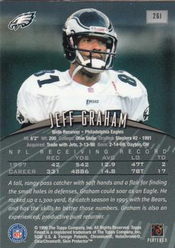 1998 Finest #261 Jeff Graham Back