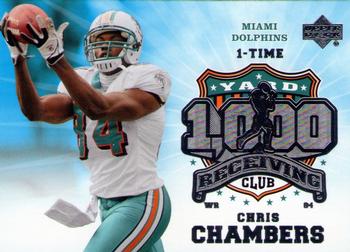 2006 Upper Deck - 1000 Yard Receiving Club #1KRE-CC Chris Chambers Front