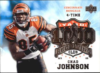 2006 Upper Deck - 1000 Yard Receiving Club #1KRE-CJ Chad Johnson Front