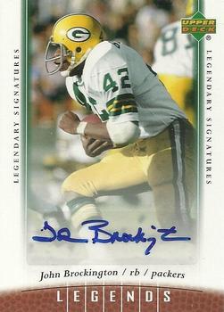 2006 Upper Deck Legends - Legendary Signatures #99 John Brockington Front