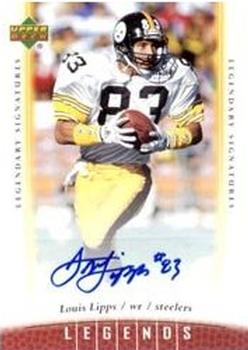 2006 Upper Deck Legends - Legendary Signatures #44 Louis Lipps Front