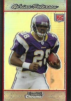 2007 Bowman Chrome - Refractors #BC65 Adrian Peterson Front