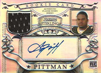 2007 Bowman Sterling - Refractors #BSRRA-AP Antonio Pittman Front