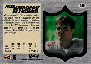 1998 Playoff Absolute SSD Hobby #100 Frank Wycheck Back