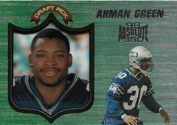 1998 Playoff Absolute SSD Hobby #109 Ahman Green Front