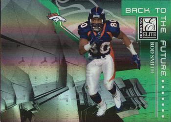 2007 Donruss Elite - Back to the Future Green #BTF-22 Rod Smith / Brandon Marshall Front