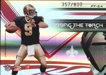 2007 Donruss Elite - Passing the Torch Red #PT-24 Archie Manning / Drew Brees Back