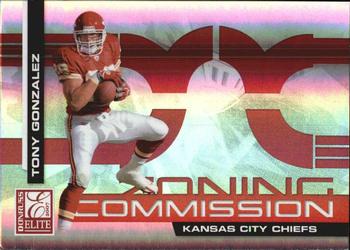 2007 Donruss Elite - Zoning Commission Red #ZC-26 Tony Gonzalez Front