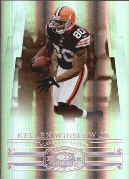 2007 Donruss Threads - Bronze Holofoil #73 Kellen Winslow Jr. Front