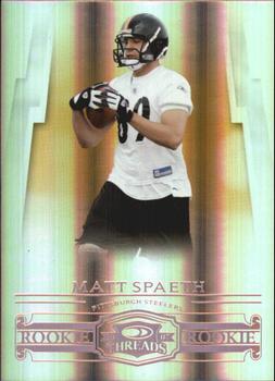 2007 Donruss Threads - Bronze Holofoil #192 Matt Spaeth Front