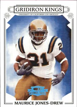 2007 Donruss Threads - College Gridiron Kings Platinum #CGK-35 Maurice Jones-Drew Front