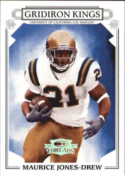 2007 Donruss Threads - College Gridiron Kings Silver Holofoil #CGK-35 Maurice Jones-Drew Front