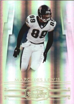 2007 Donruss Threads - Gold Holofoil #131 Marcedes Lewis Front