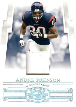 2007 Donruss Threads - Jerseys Prime #82 Andre Johnson Front