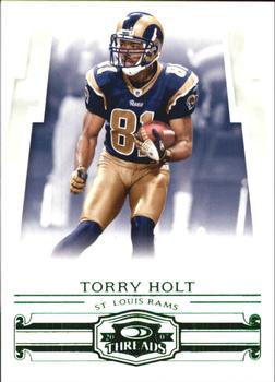 2007 Donruss Threads - Retail Green #51 Torry Holt Front