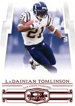 2007 Donruss Threads - Retail Red #41 LaDainian Tomlinson Front