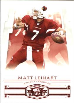 2007 Donruss Threads - Retail Red #58 Matt Leinart Front