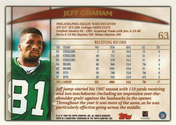 1998 Topps #63 Jeff Graham Back