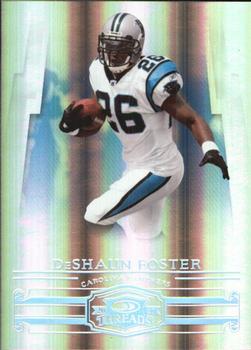 2007 Donruss Threads - Silver Holofoil #66 DeShaun Foster Front