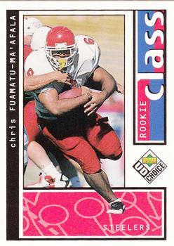 1998 UD Choice #222 Chris Fuamatu-Ma'afala Front