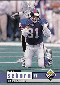 1998 UD Choice #380 Jason Sehorn Front