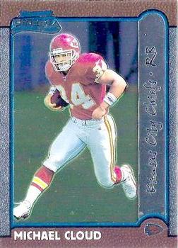 1999 Bowman Chrome #162 Michael Cloud Front