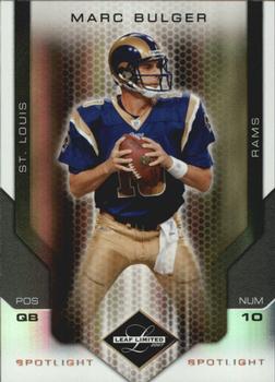 2007 Leaf Limited - Bronze Spotlight #89 Marc Bulger Front