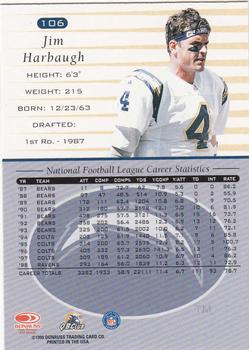 1999 Donruss #106 Jim Harbaugh Back