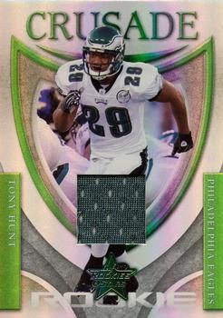 2007 Leaf Rookies & Stars - Rookie Crusade Materials Green #RC-28 Tony Hunt Front