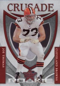 2007 Leaf Rookies & Stars - Rookie Crusade Red #RC-9 Joe Thomas Front