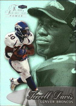 1999 Flair Showcase #8 Terrell Davis Front