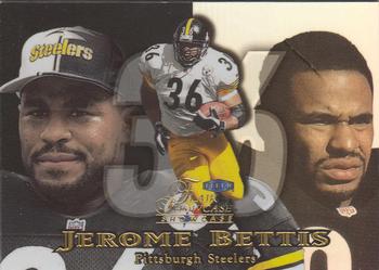 1999 Flair Showcase #100 Jerome Bettis Front