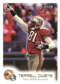 1999 Fleer Focus #69 Terrell Owens Front